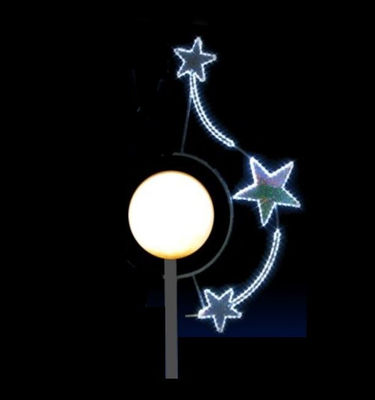 Étoile en ronde décor luminaire de lanterne boule