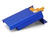 Etui für Zigaretten - Aluminium (Blau)