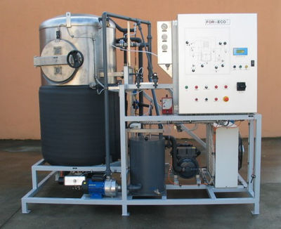 Evaporador de agua de bomba de calor con rascador interno