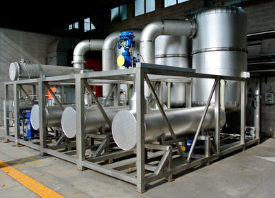 Evaporadores concentradores de agua calentados por vapor o agua caliente - Foto 3