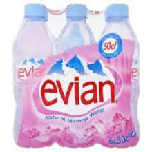 Evian Mineralwasser 33, 50, 150cl