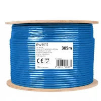 Ewent Bobina Cable Red CAT6A u-utp,lszh,305m