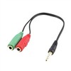 Ewent Cable Audio Jack 3,5-M-2 Jack 3,5-H -0,15mt