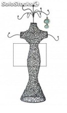 Exhibitor for jewels mannequin metal