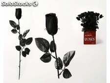 Exp/ rosas 53CM pvc negro 24