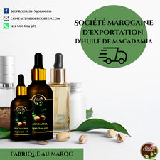 Exportation d&#39;huile de macadamia