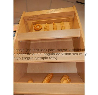 Expositor de pan con espejo EM-mpan - Foto 3