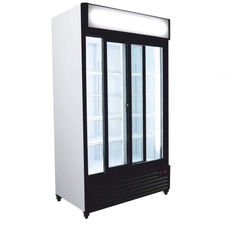 Expositor frigorífico 2 puertas correderas 1000l 1130x730x2030h csd1000s