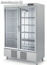 Expositor frigorífico en acero inox