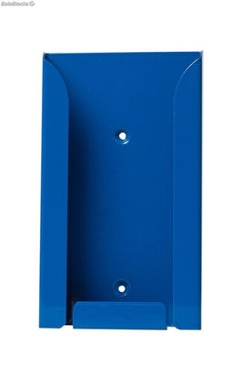 Expositor portafolletos metálico 1/3 A4V Azul - Sistemas David - Foto 2