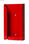 Expositor portafolletos metálico 1/3 A4V Rojo - Sistemas David - Foto 2