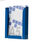 Expositor portafolletos metálico A5V color Azul - Sistemas David - 1