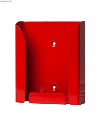 Expositor portafolletos metálico A5V color Rojo - Sistemas David - Foto 2