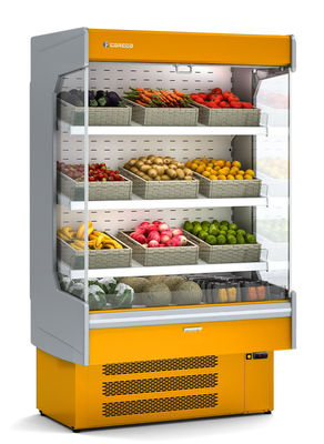 Expositor refrigerado frutas y verduras