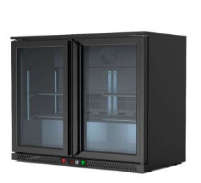 Expositor refrigerado mostrador 2 puertas