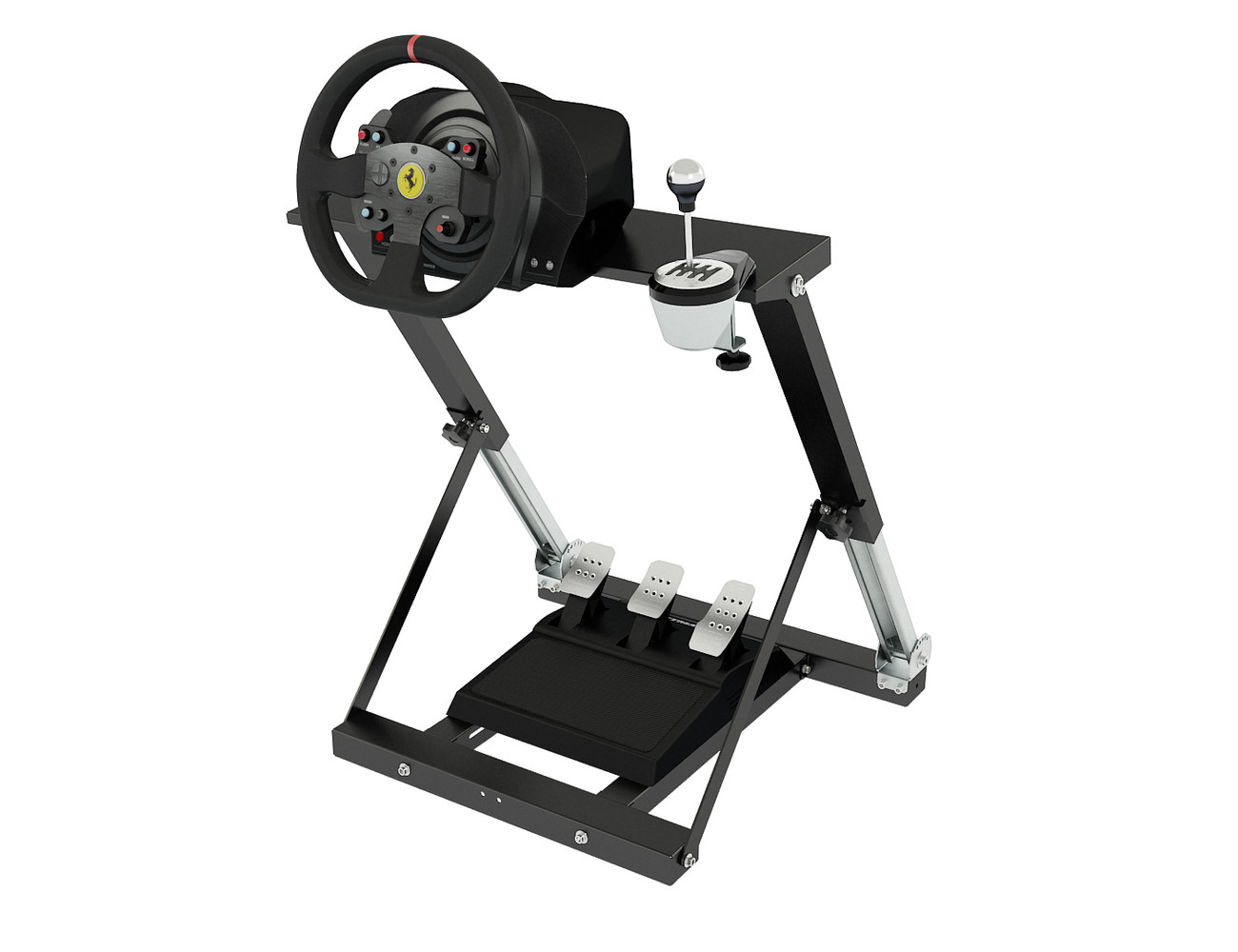 detección Psiquiatría gesto EXS Wheel Stand DH V2 - soporte para volantes