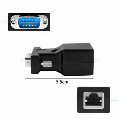 Extender VGA male to RJ45 Network Adapter