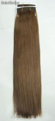 Extension pour cheveux lisses de 45cm avec couleur 2# - Remy Brésilien