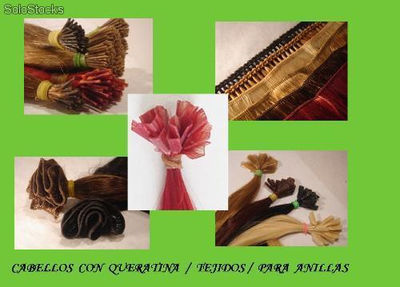Extensiones de cabello natural - todos los sistemas queratina, cortina, adhesiva - Foto 3