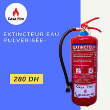 Extincteur eau pulvérisée