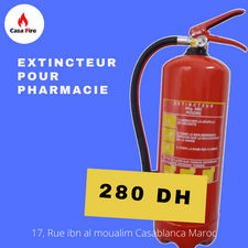 Extincteur pour pharmcie