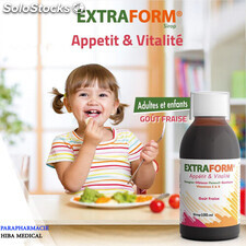 Extraform sirop pour Stimuler l&#39;appétit et la prise de poids enfant/adulte