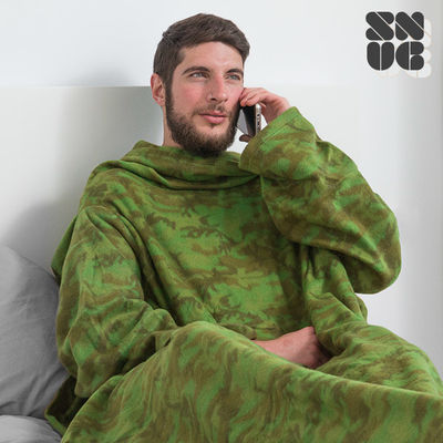 Extraweiche Snug Snug Decke mit Ärmeln für Erwachsene | Originelle Muster - Foto 4