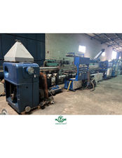 Extrusion line for the manufacture stakes 30 and 40 mm