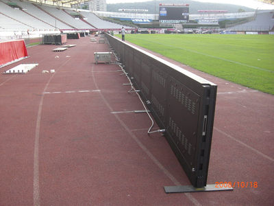 Fabrica de pantallas de video gigantes led de cerca perímetro de estadio fútbol - Foto 2