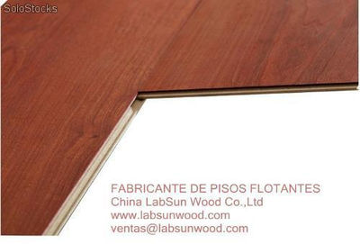 fabrica de suelos laminados flotantes de 7mm 8.3mm 10mm 11mm 12mm - Foto 2