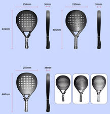 Fábrica OEM, acepta raquetas de pádel profesionales personalizadas