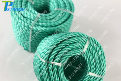 Fabricación de China 3/4 hilos PE mono cuerda torcida
