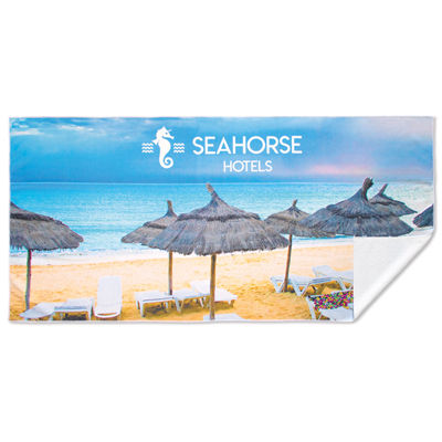 Fabricación de Toallas de playa a todo color con tu logo o diseño - Foto 2