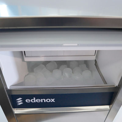 Fabricador de cubitos de hielo macizo 40gr 25kg/24h tropicalizado edenox - Foto 4