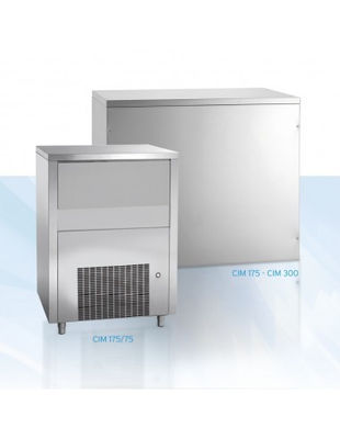 Fabricador de hielo 40qr en cubito macizo / 300 kg/24 h - 17650 cubitos /