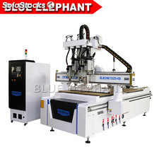 fabricante directo 1325 4 husillos máquina de enrutador CNC con certificación CE