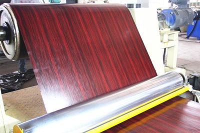 Fabricante profesional de bobina de aluminio recubierta de madera color de China - Foto 2