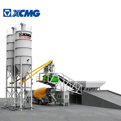 Fabricante XCMG 60m3/h Planta dosificadora de hormigón móvil automática HZS60VY