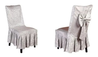 Fabricate directo volantes silla cubierta para boda banquete con estirar la tela - Foto 3