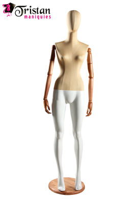 Faceless female mannequin with articulable arms - Foto 4