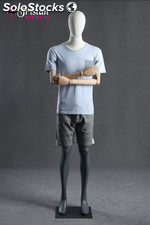 faceless male mannequin articulated arms and hands