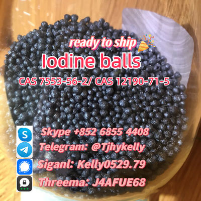 factory best price Cas12190-71-5/7553-56-2 Iodine ball iodine powder