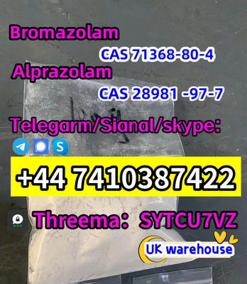 Factory sales CAS 71368-80-4 Bromazolam CAS 28981 -97-7 Alprazolam Telegarm/Sig - Photo 3