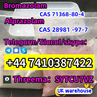 Factory sales CAS 71368-80-4 Bromazolam CAS 28981 -97-7 Alprazolam Telegarm/Sig - Photo 4