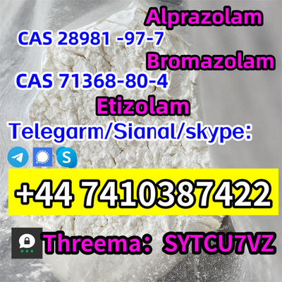 Factory sales CAS 71368-80-4 Bromazolam CAS 28981 -97-7 Alprazolam Telegarm/Sig - Photo 4