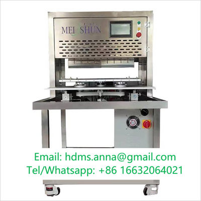 Factory supply automatic ultrasound cake cutting machine for swiss roll