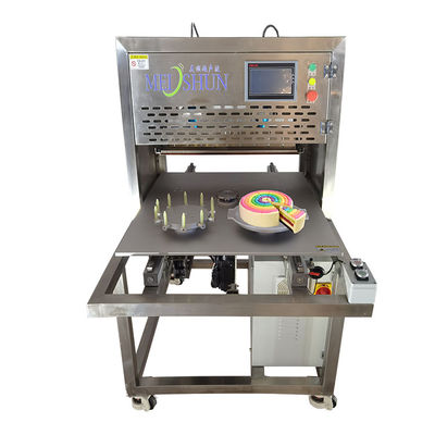 Factory supply automatic ultrasound cake cutting machine for swiss roll - Foto 2