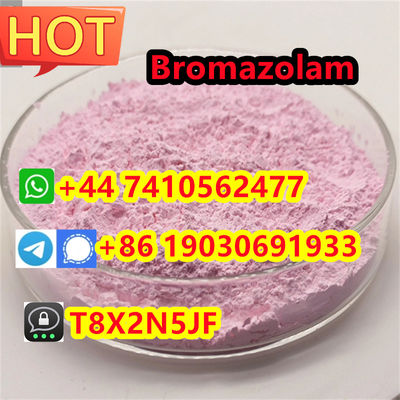 Factory Supply cas.71368-80-4 Bromazolam white/pink powder
