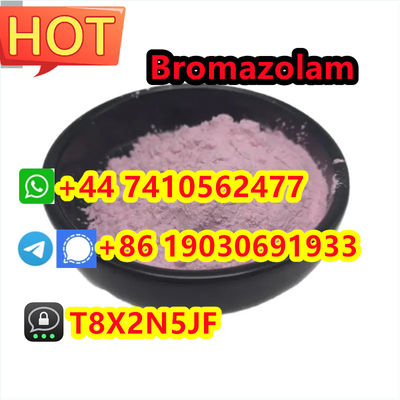 Factory Supply cas.71368-80-4 Bromazolam white/pink powder - Photo 2