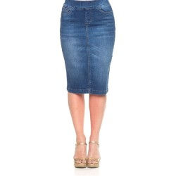 Falda larga de jeans shakira al por mayor - Foto 2